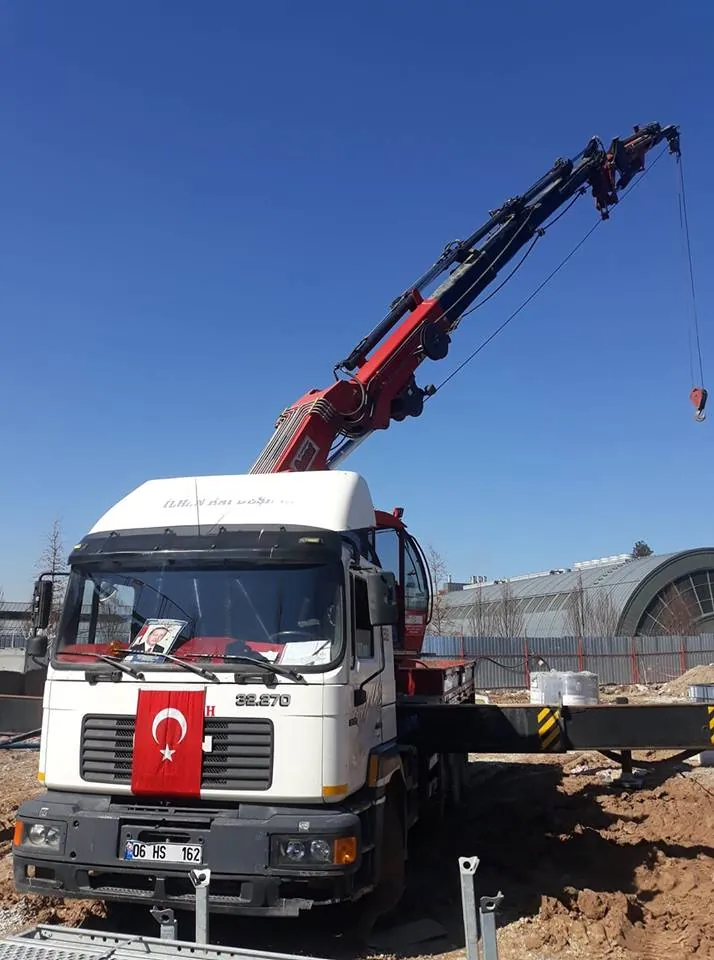 30 Ton Vinçli Kamyon Ankara